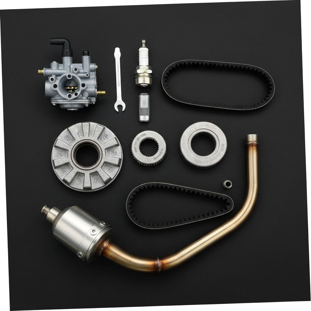 Scooter dele og værktøj